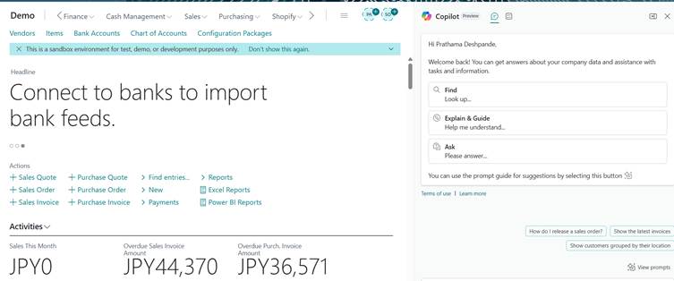 Adjust width of Copilot, help, and page scripting panes-Business Central 2025 wave 2 (BC27) - Cover Image